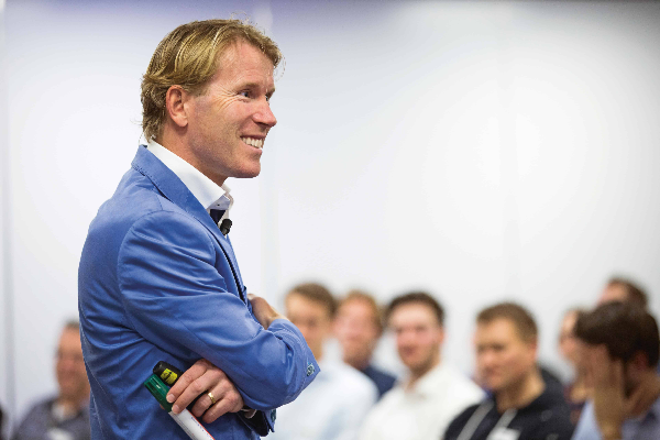 ICM medeoprichter Erik Smithuis als spreker op een ICM seminar