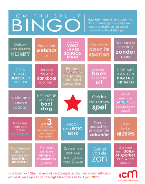 ICM Thuisblijfbingo