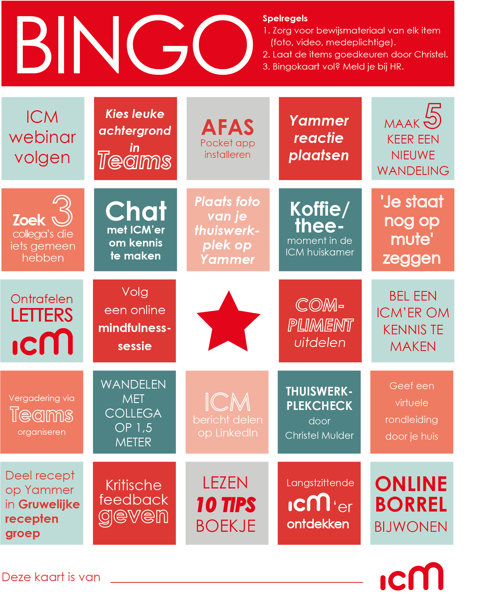  ICM Bingokaart - Online Onboarding